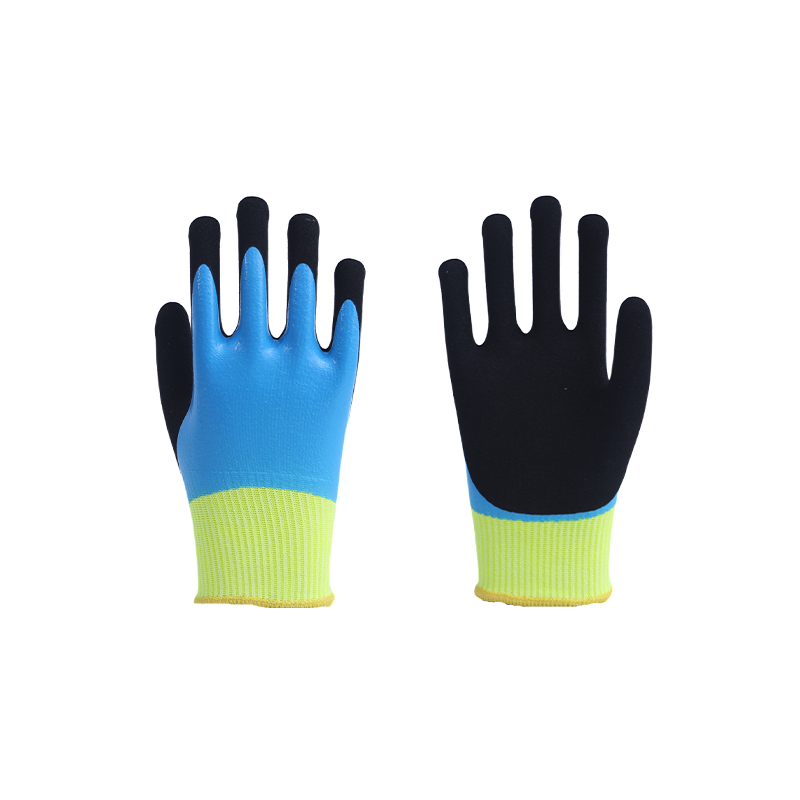 Snijbestendige, volledig ondergedompelde, schurende handschoenen